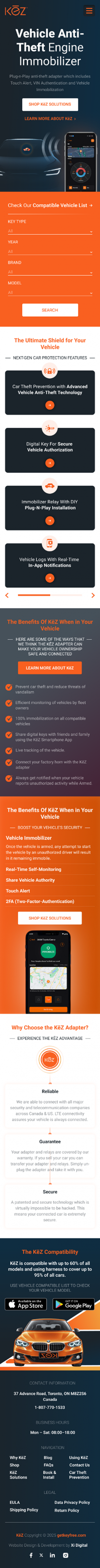 KEZ / Keyfree Technlogies