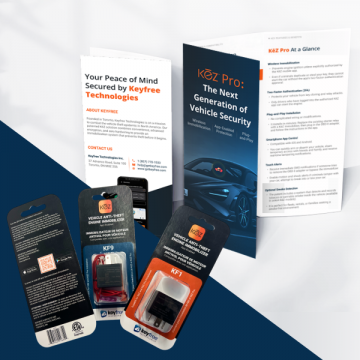 KeZ Brochure & Packaging