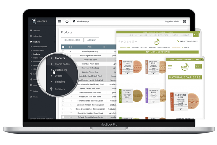 Juicebox Content Management System